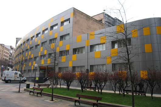 Ambulatorio Rekalde - Fachada general - ASGA Arquitectos Bilbao